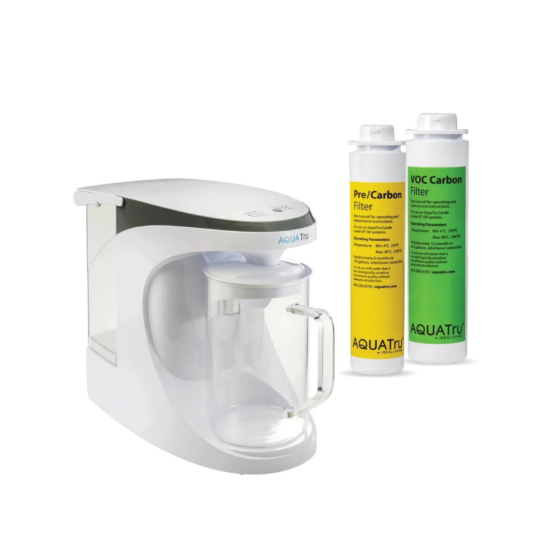 Aquatru Carafe + FILTER PACK BUNDLE Special Offer
