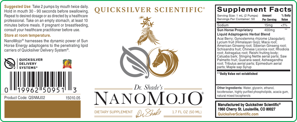 Quicksilver Scientific NanoMojo® Adaptogenic Herb Blend 50 ml