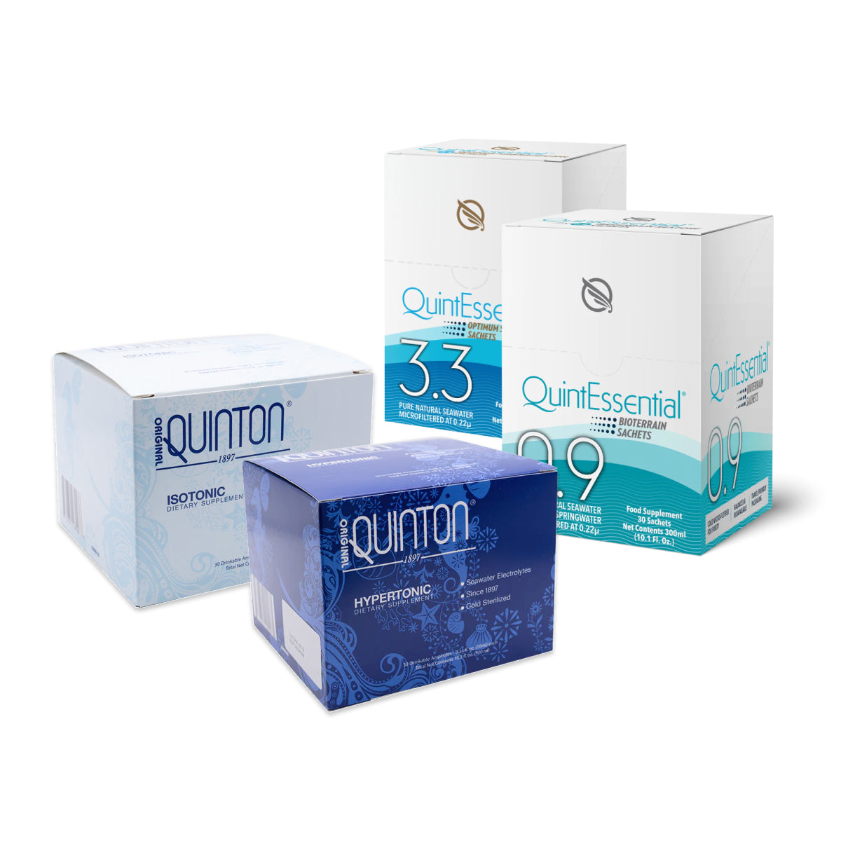 Quinton Starter Essentials Pack WaterAndWellness