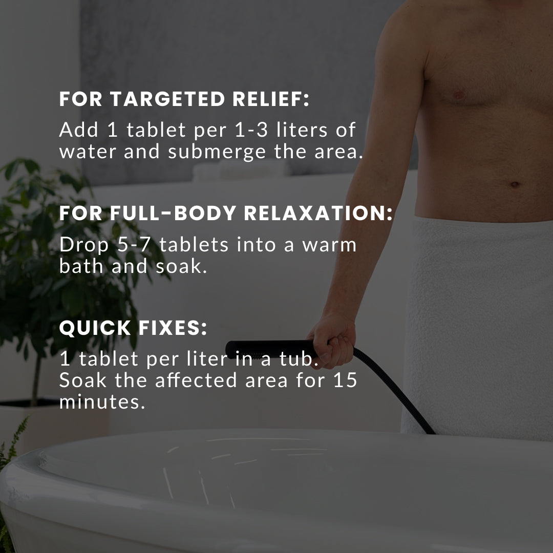 RELIEF Hydrogen Bath Soak
