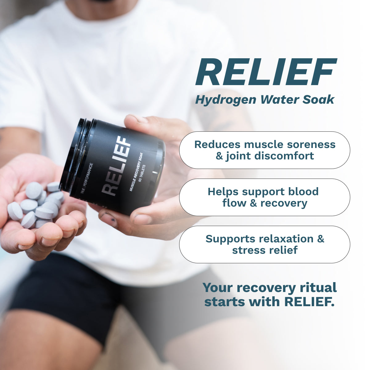 RELIEF Hydrogen Bath Soak