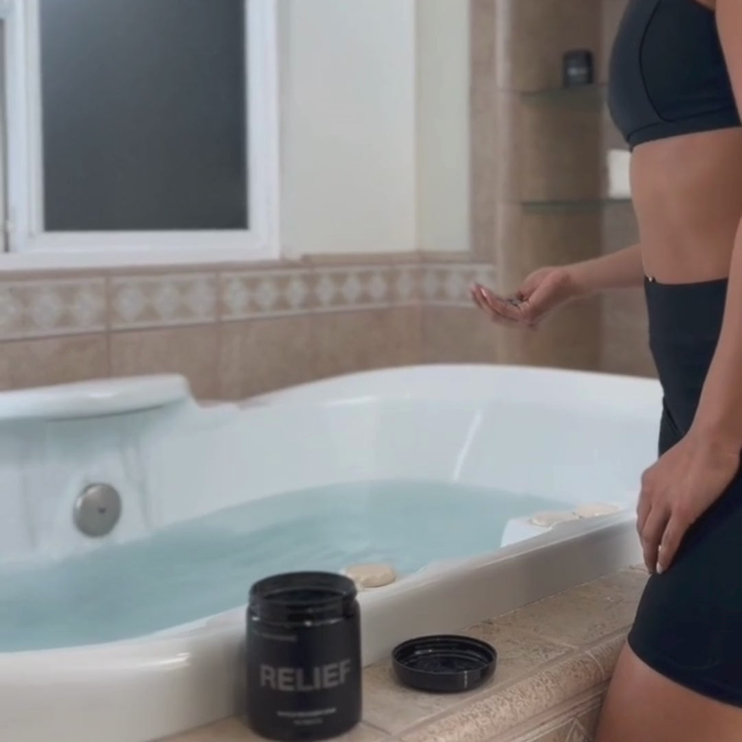 Load and play video in Gallery viewer, RELIEF Hydrogen Bath Soak