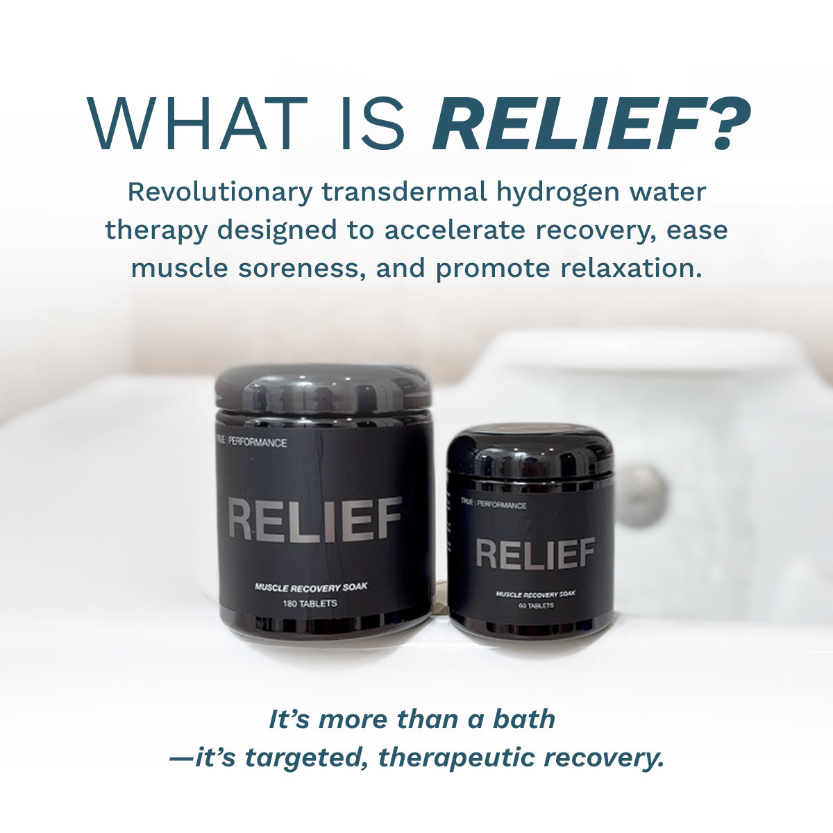 RELIEF Hydrogen Bath Soak