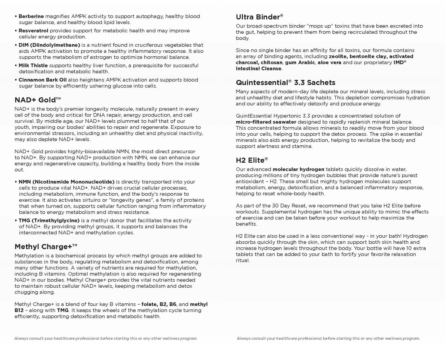 30 Day Reset Program - R