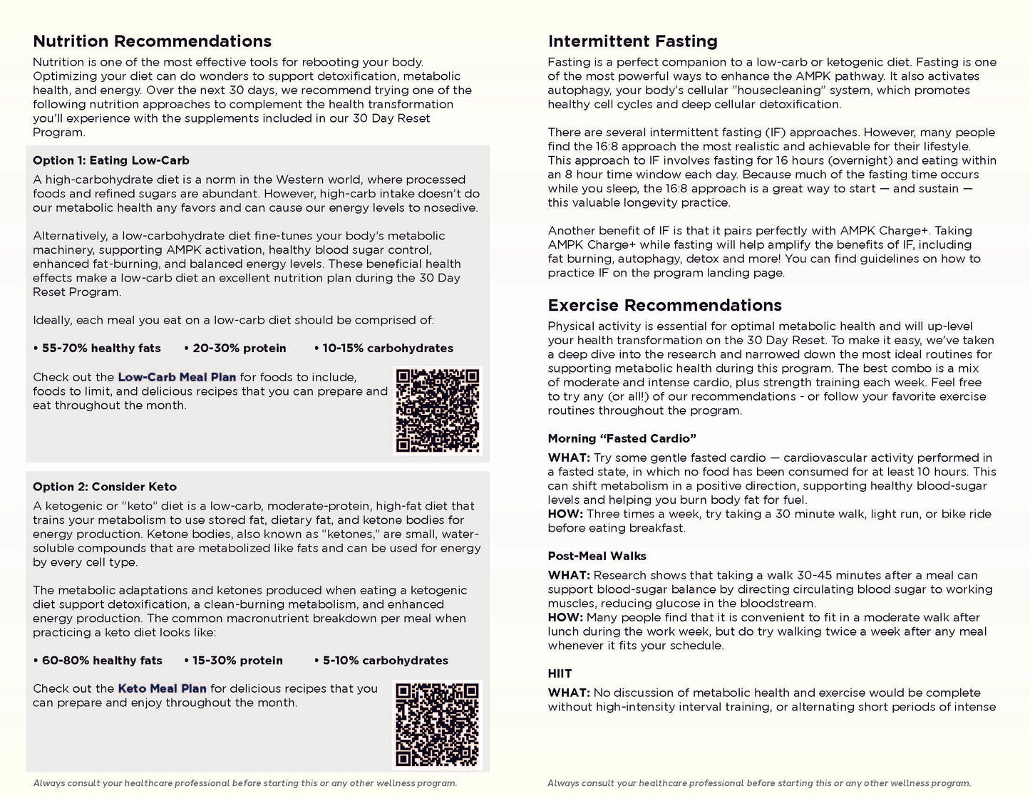 30 Day Reset Program - R