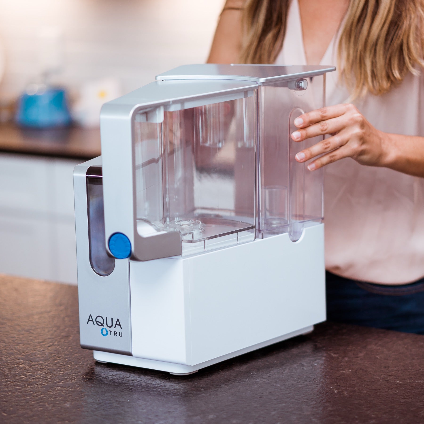 AquaTru filtered water