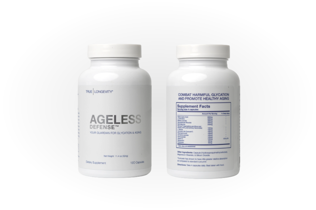 Ageless Defense antiaging NAD+ supplement