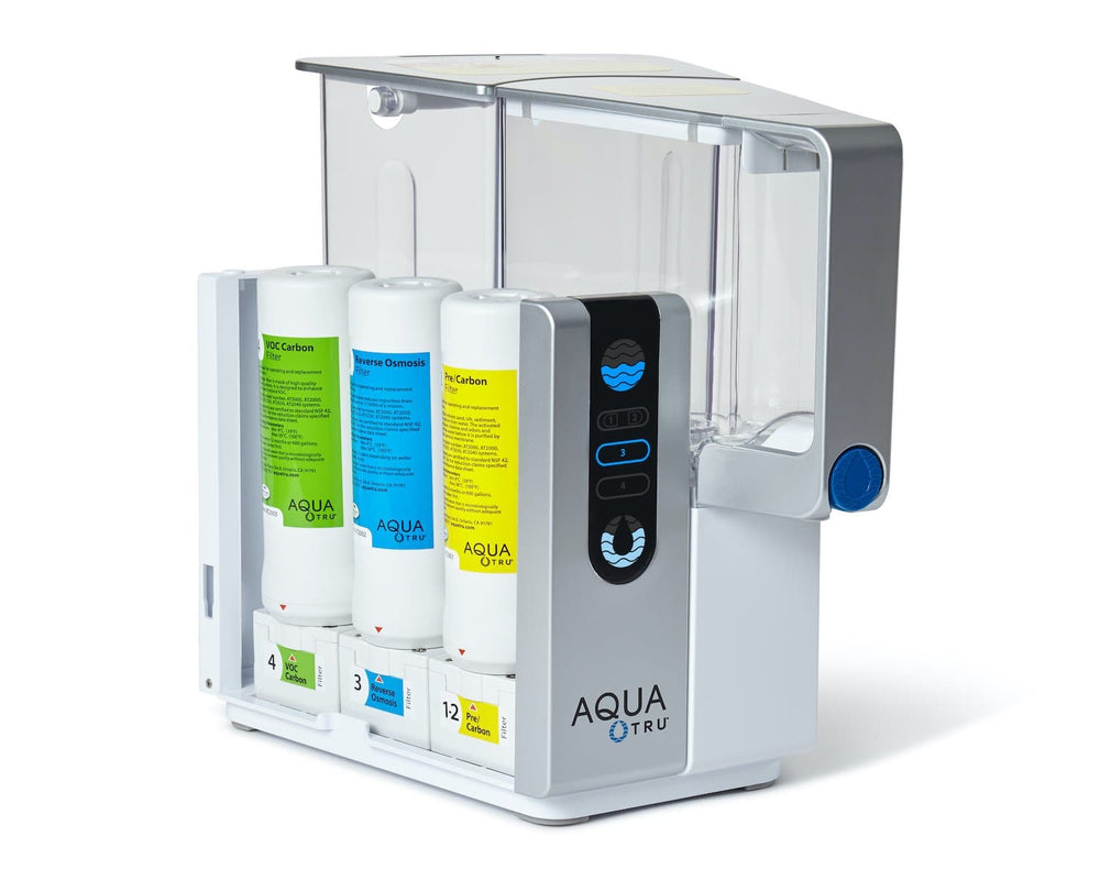 
                  
                    AquaTru Classic + Additional 1-Year Filter Supply Pack Special Offer
                  
                