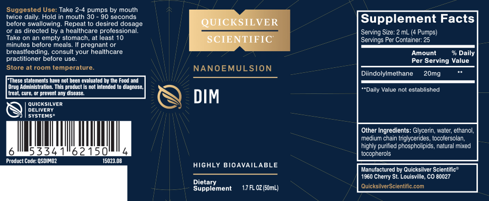 
                  
                    Quicksilver Scientific Nanoemulsified DIM
                  
                