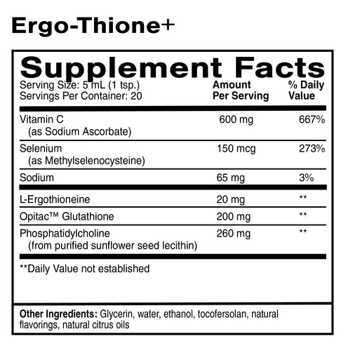 
                  
                    Quicksilver Scientific Ergo-Thione+
                  
                