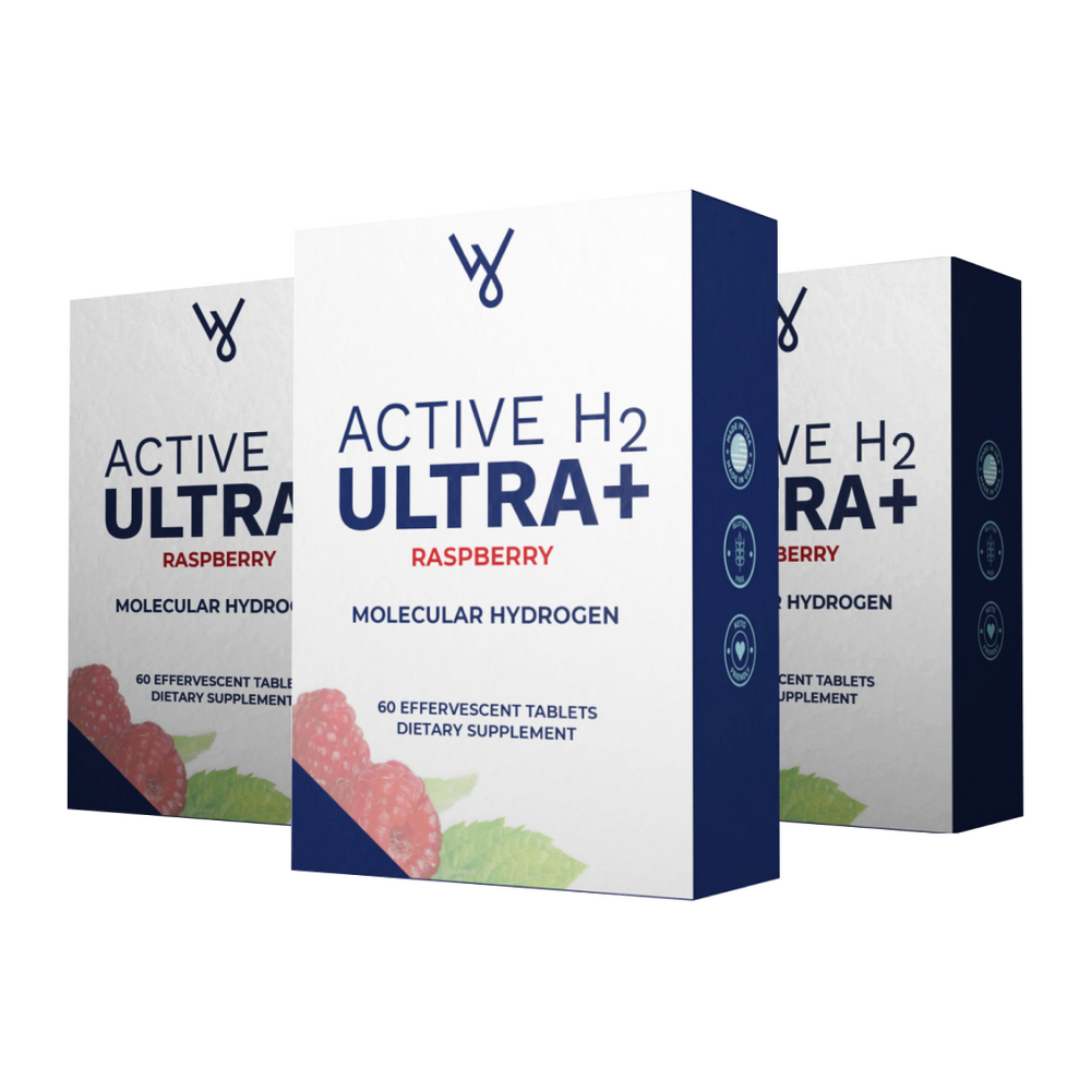 Active H Active H2 ULTRA Molecular Hydrogen Tablets Special (Raspberry Flavor ...