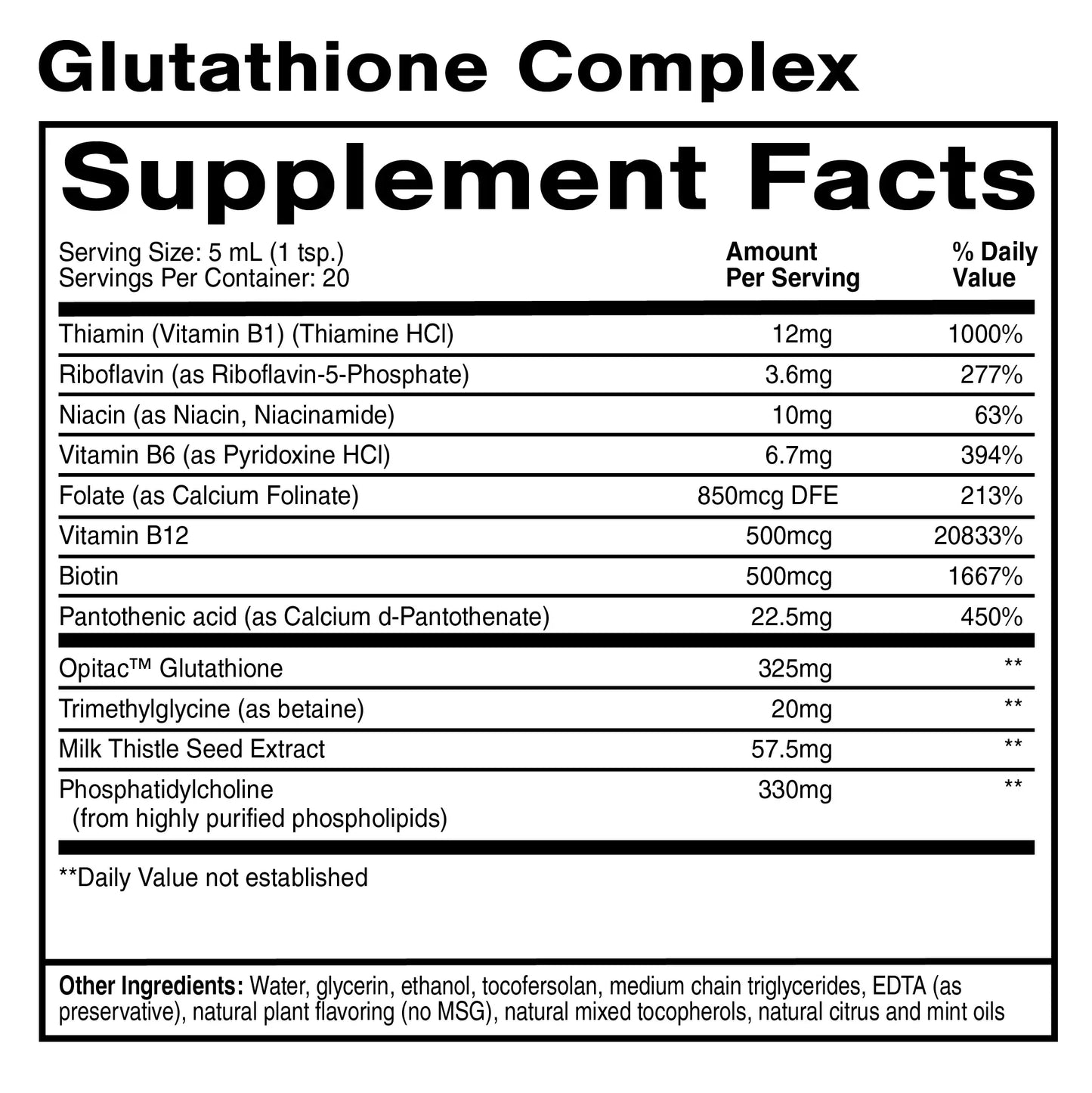 
                  
                    Quicksilver Scientific Liposomal Glutathione Complex
                  
                