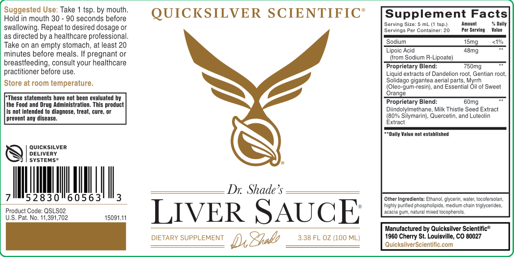 
                  
                    Quicksilver Scientific Liver Sauce
                  
                