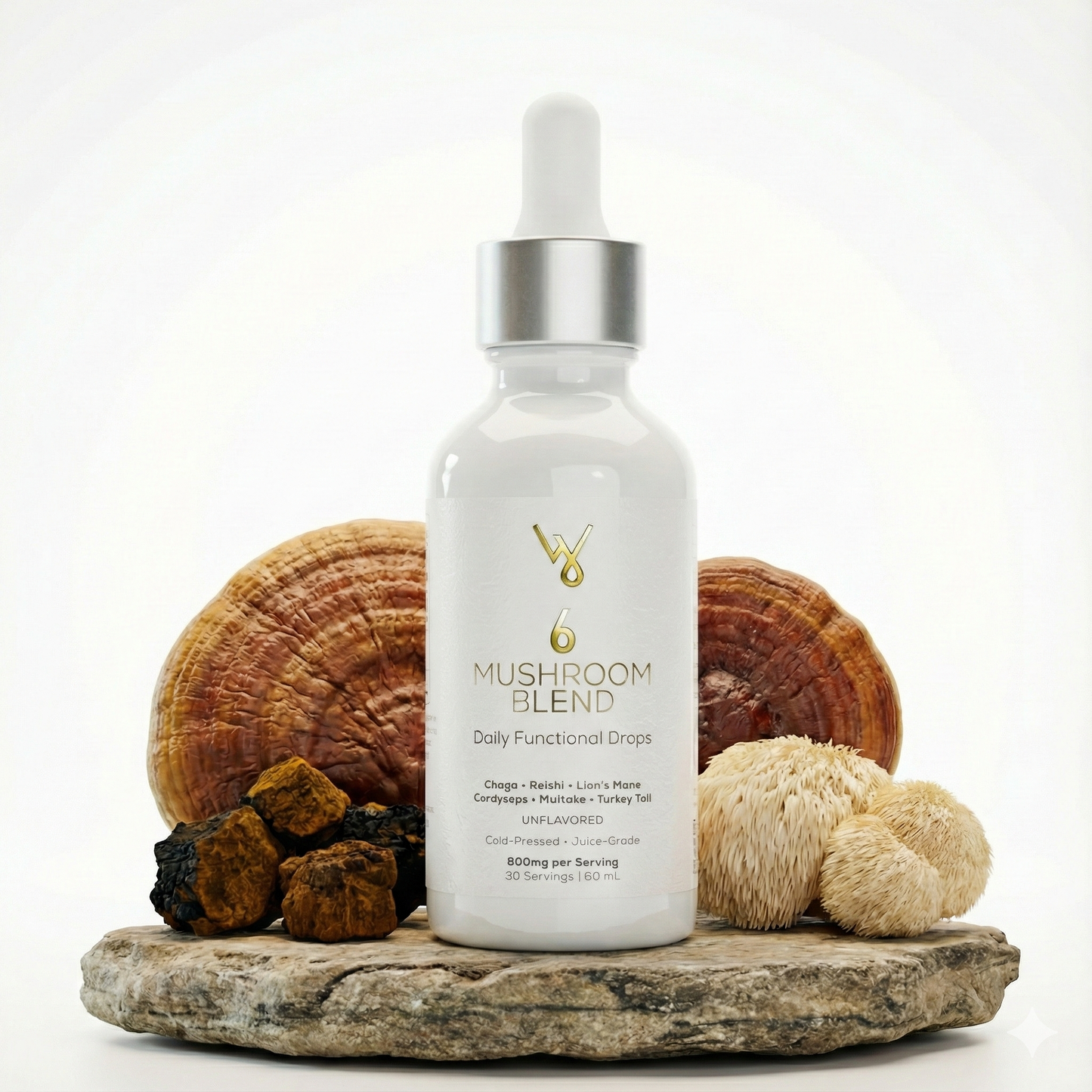 
                  
                    6 Mushroom Blend Daily Drops
                  
                