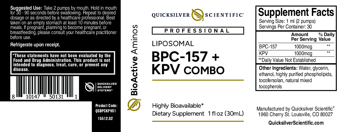 
                  
                    Quicksilver Scientific BPC + KPV
                  
                