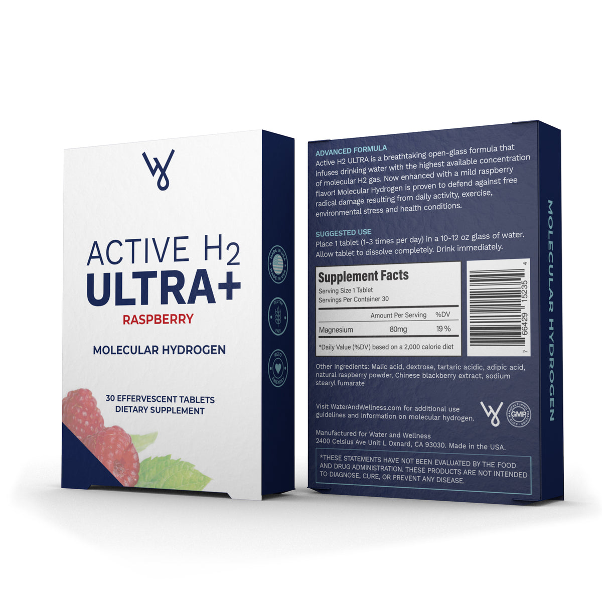 Active H Active H2 Ultra Molecular Hydrogen Tablets – WaterAndWellness