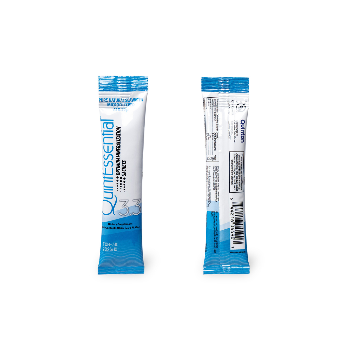 QuintEssential 3.3 Sachets | Quicksilver Scientific | Water