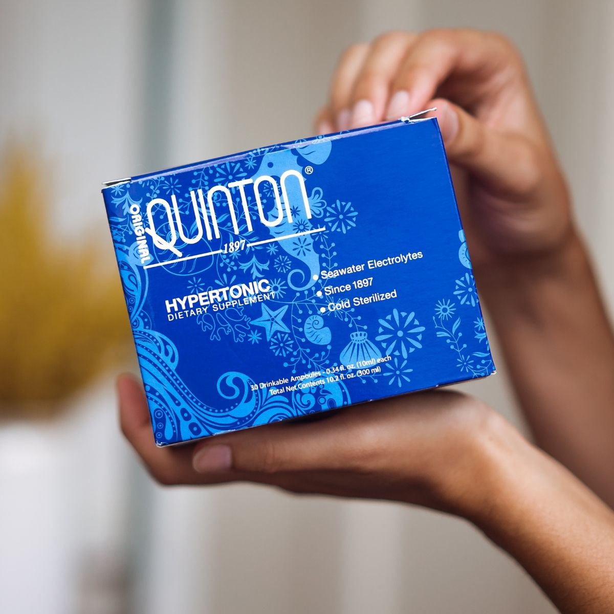 Original Quinton® Hypertonic Drinkable Ampoules - Box of 30