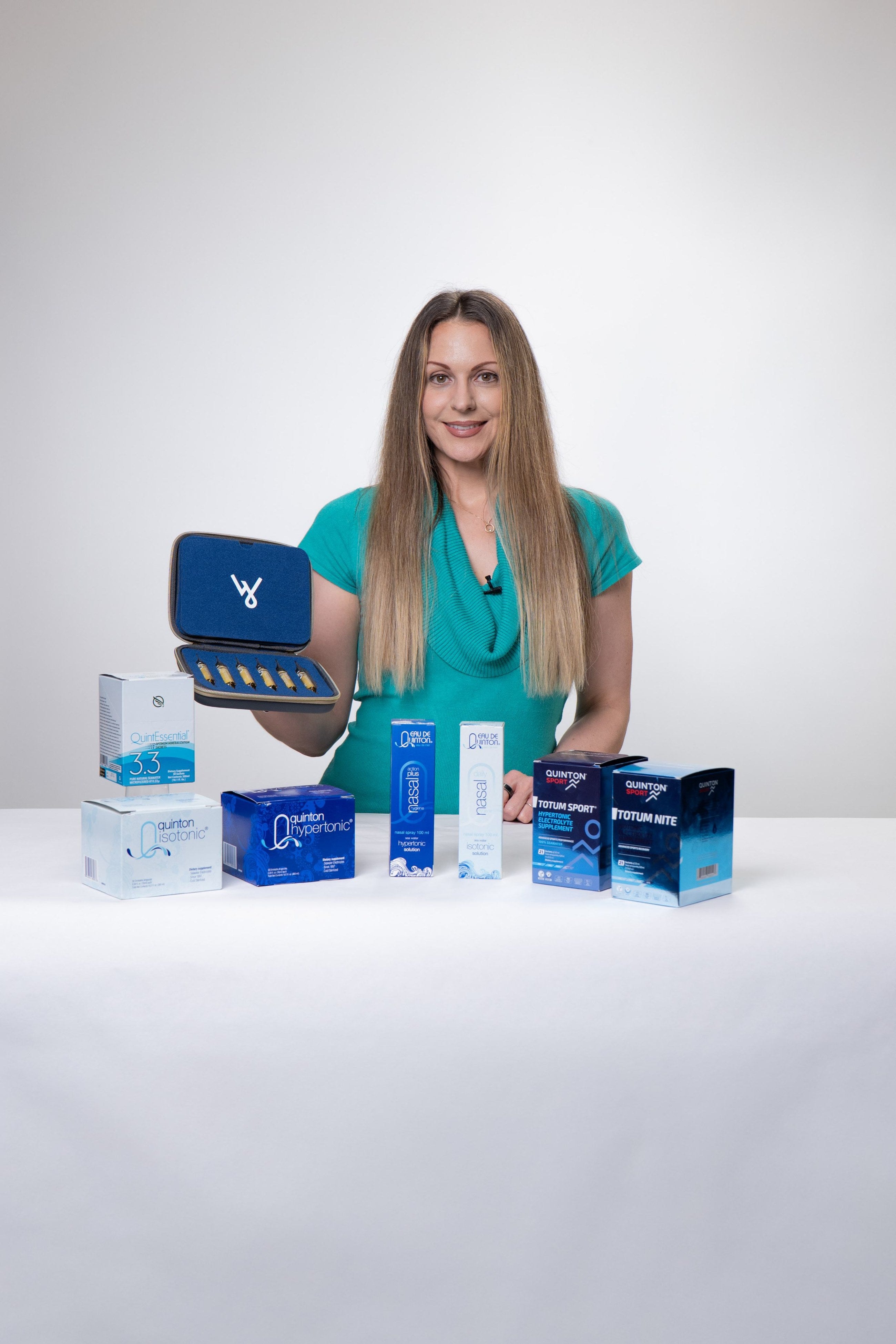 Water and Wellness ambassador with Original Quinton products