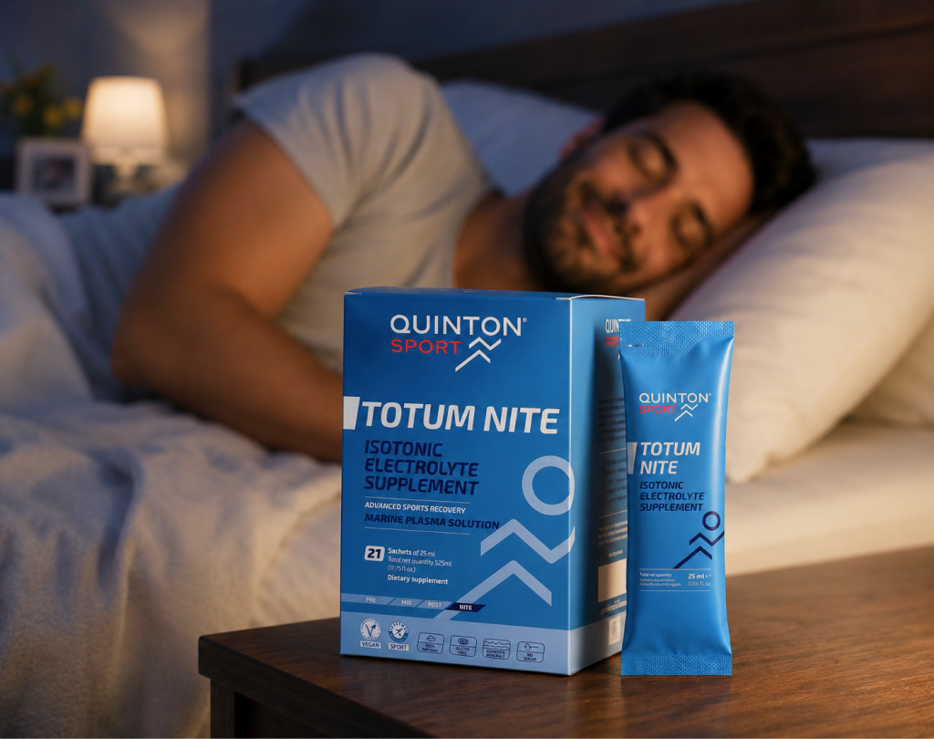 Totum Nite beside a person resting at night